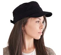 CHARM Berretto Militare Cotone Uomo - Cappello Baseball Estivo Militari Army cap Donna Nero