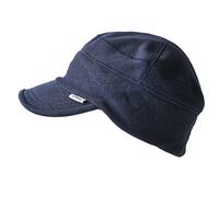 CHARM Cappellino Militare Berretto Uomo Donna, Cappello con Visiera Estivo E Invernale in Cotone Elastico Blu Navy