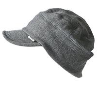 CHARM Cappellino Militare Berretto Uomo Donna, Cappello con Visiera Estivo E Invernale in Cotone Elastico Grigio Scuro