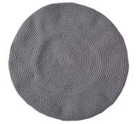 CHARM Cappello A Maglia E Basco Donna, Cappellino all'Uncinetto in 100% Cotone, Berretto Francese da Uomo Crochet Fatto A Mano per L'Estate E l'inverno Grigio