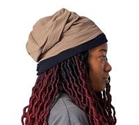 CHARM Cappello Uomo Berretto Donna - Largo Hipster Beanie Leggero Cuffia in Cotone Waffle piqué Elastico Giapponese Marrone