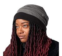 CHARM Cappello Uomo Berretto Donna - Largo Hipster Beanie Leggero Cuffia in Cotone Waffle piqué Elastico Giapponese Antracite