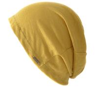 CHARM Cappello Uomo E Donna in 100% Lino, Cappellino Slouch Estivo Made in Japan, Berretto Leggero Pelle Sensibile, Fresca Cuffia Chirurgica Chemio Mostarda