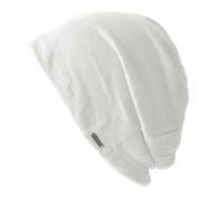 CHARM Cappello Uomo E Donna in 100% Lino, Cappellino Slouch Estivo Made in Japan, Berretto Leggero Pelle Sensibile, Fresca Cuffia Chirurgica Chemio Bianco