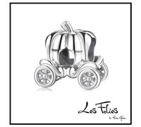 Charm Carrozza Cenerentola Principessa ciondolo in argento 925 - Les Folies