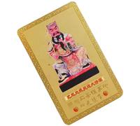 Charm | Carta di Amuleto Tradizionale | Scheda zodiacata di Rame per la protezione Tai SUI e allineamento Fortunato con l'energia del Serpente Lunare Capodanno Cinese, il