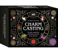 Charm Casting: Decode magickal symbols to reveal your destiny - Includes: casting board, 24 card charms, guidebook and bag