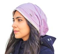 CHARM Casualbox | Uomo da Donna Cappello A Tesa Larga Grande Beanie Berretto Largo Cappello Maglione Giapponese Moda Viola Chiaro