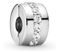 Charm da Donna Pandora CLEAR SPARKLING ROW CLIP