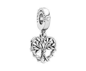Charm da Donna Pandora HEART FAMILY TREE DANGLE CHARM