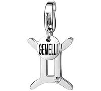Charm Donna Segno Zodiacale Gemelli Sagapò Gioiello Happy Casual cod. SHA243