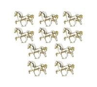 Charm e Gemme per Unghie 10 Pezzi per Manicure a Forma di Cavallo | Decorazioni Cellulari per Artisti Spose Feste Eventi Speciali Principianti Amanti della Bellezza Studenti Donne Ragazze Casa