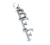 Charm in argento sterling BFF .925 x 1 Best Friends Forever charms