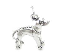 Charm in argento sterling cane Rhodesian Ridgeback .925 x 1 Cani charms