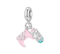 Charm in argento Sterling per braccialetto Pandora, design console da gioco, idea regalo per fidanzata e sorella