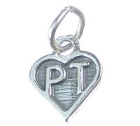 Charm in argento sterling terapia fisica .925 x 1 PT charms