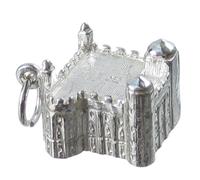 Charm in argento sterling Torre di Londra .925 x 1 Landmark England Royal