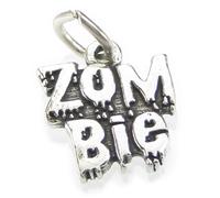 Charm in argento sterling zombi .925 x 1 ciondoli Zombie horror e non morti