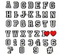 Charm in gomma morbida a forma di lettere e numeri, accessori decorativi fai-da-te adatti per studenti per il ritorno a scuola, regali per amici, zoccoli traforati con decorazioni floreali, casual e v