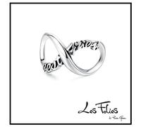 Charm Infinito Best Friends Amicizia ciondolo in argento 925 - Les Folies
