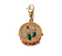 CHARM ISOLA BELLA TAMBURELLO ZIRCONI 20000137 IN ARGENTO 925 SMALTO SICILIA