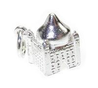 Charm Moschea in argento sterling .925 x 1 Moschee Luoghi Santi Ciondoli di cult