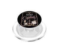 Charm Nautical Bride Boat Party Dibs sul Capitano PopSockets PopGrip per MagSafe