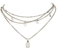 Charm Pentagram Pendant Multilayer Women's Necklace Practical and clever