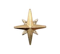 Charm per Scarpe Metallo Corona Dorata Stella Marina Conchiglia Cuore 1pz