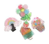 Charm per Scarpe Scintillanti per Ragazzo Ragazza, 4 Pezzi in Plastica | Scarpe Eleganti e Lacci, Feste di Compleanno ed Eventi Festivi, Stile Personalizzato e Tenero