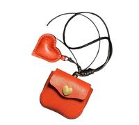 Charm Piccola Borsa Moneta Accessorio Pratico Ciondolo Borsa Divertente Decorazioni Pendente Appeso per Individui Alla Moda Portamonete Portatile, Rosso, Taglia unica