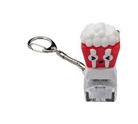 Charm portachiavi - portachiavi con design alimentare di novità - Simulazione Hamburger pulsante pendente, per uomini, donne, ragazzi, ragazze, adolescenti, marito figlio, figlia, Ghiaccio, Se référer