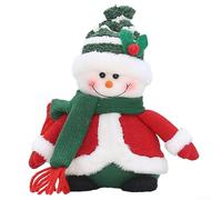 Charm stagionale con ornamenti natalizi fatti a mano, bambole di Babbo Natale, pupazzo di neve, alce e pinguino (B)