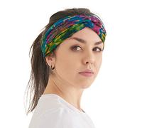 Tie Dye Fascia Capelli Con Nodo Hippie, Fascia testa Unisex Boho Estate e Inverno, Fasce capelli Sport Hippy, Yoga Accessori A