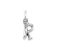Charm Unisex bañado en Plata y/o Oro, inspirado en El icónico clavo de UNOde50 con Forma de letra. Puede combinarse con cadenas con diferentes tamaños y volúmenes.