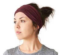 CHARM Uomo elastico bandana Fascia Per Capelli giapponese lungo capelli dreads testa incarto marrone