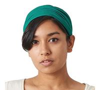 CHARM Uomo Testa Copertina Fascia Bandana Allungamento Capelli Stile Giapponese Verde M