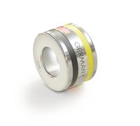 Charm Viaggi GERMANIA con Nome dello Stato Germany e Colore della Bandiera Tedesca - Compatibile con Tutte le Marche - Made in Italy - Charm per Bracciali e Collane in Argento 925 (Germania)