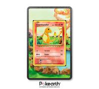 Charmander 46/102 - Case con Artwork Esteso per Carte Pokémon custodia