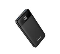 Charmast Power Bank 10400mAh,caricatore portatile sottile e leggero Caricabatterie Portatile con LED Display USB C powerbank da 5V/3A per iPhone Huawei Xiaomi Smartphone
