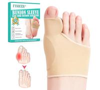 CharmChic Tutore Alluce Valgo, Tutore Alluce Valgo Correttore, Calzini per Alluce Valgo, Correttore Alluce Valgo e Separatori con cuscinetto in gel di silicone integrato (37-43 M, Pelle)