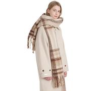 CHarmeFleur Sciarpe Vintage per Donna, Sciarpe Calde e Stole per Abiti da Sera, Poncho Morbido, Cappotto Spesso, Sciarpa in Cashmere Accogliente