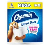 Charmin Carta igienica ultra morbida, 6 rotoli mega = 24 rotoli normali