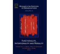 Charmine E. J. Härt Functionality, Intentionality and Morali (Copertina rigida)