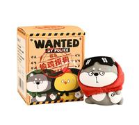 Charming Animal Figurine - Cartoon Resin Statues, Adorable Display for Decorating, Whimsical Desk Accent, Vehicle Dashboard Decor with Detailed Finish, Decorative Accessories for Collecting