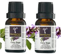 Charming Aura Olio Essenziale Clary Sage 15ml, Confezione Da 2