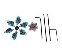 Charming Butterfly Windmill 90 cm Glow in the Dark Garden Spinner per fascino esterno