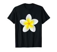 Charming Cute Tropical Flower Frangipani Yellow Flower Maglietta