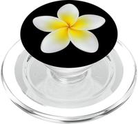 Charming Cute Tropical Flower Frangipani Yellow Flower PopSockets PopGrip per MagSafe