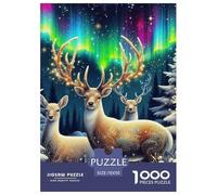 Charming Deer Puzzle 1000 Pezzi Per Adulti Grandi Dimensioni Per Adulti E Bambini Idea Regalo Awesome Animals Perfetto Per Appassionati Di Puzzle Esperti Puzzle Classico Per Adulti E Bambini Dai 14 An